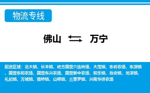 佛山到萬(wàn)寧物流專(zhuān)線(xiàn)_佛山至萬(wàn)寧物流公司_佛山到萬(wàn)寧貨運(yùn)專(zhuān)線(xiàn)