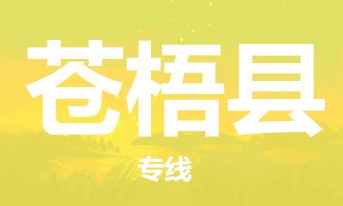廣州到蒼梧縣物流公司|廣州至蒼梧縣貨運專線